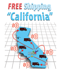 FREE Shipping to entire California