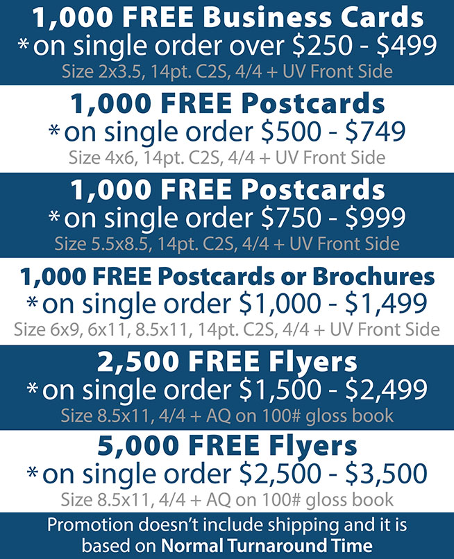 Free Business Cards, Postcards & Flyers ColorFX Blog