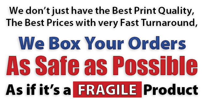 We Box Your Orders As Safe as Possible