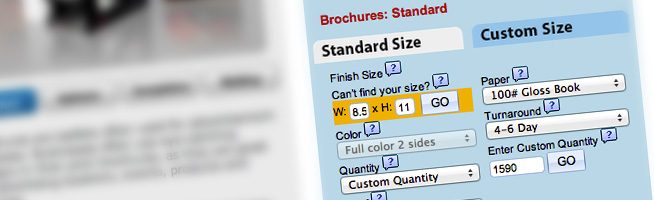 Fully Customizable Ordering