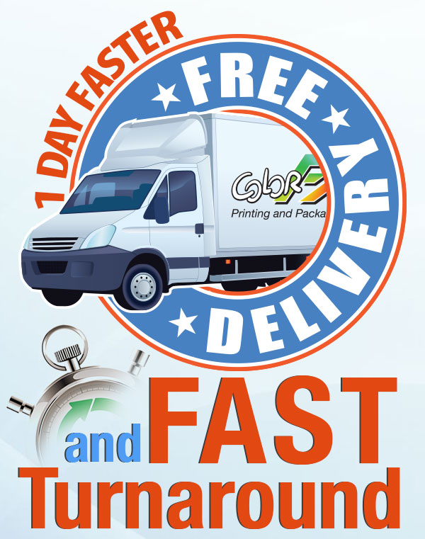 Free Delivery and Fast Turnaround