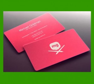 Red Business Cards