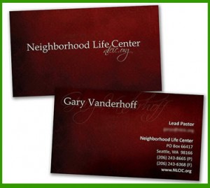 Red Business Cards