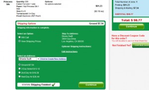 Shipping Options Shipping Options