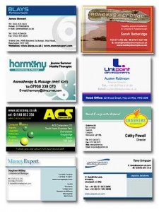 business cards